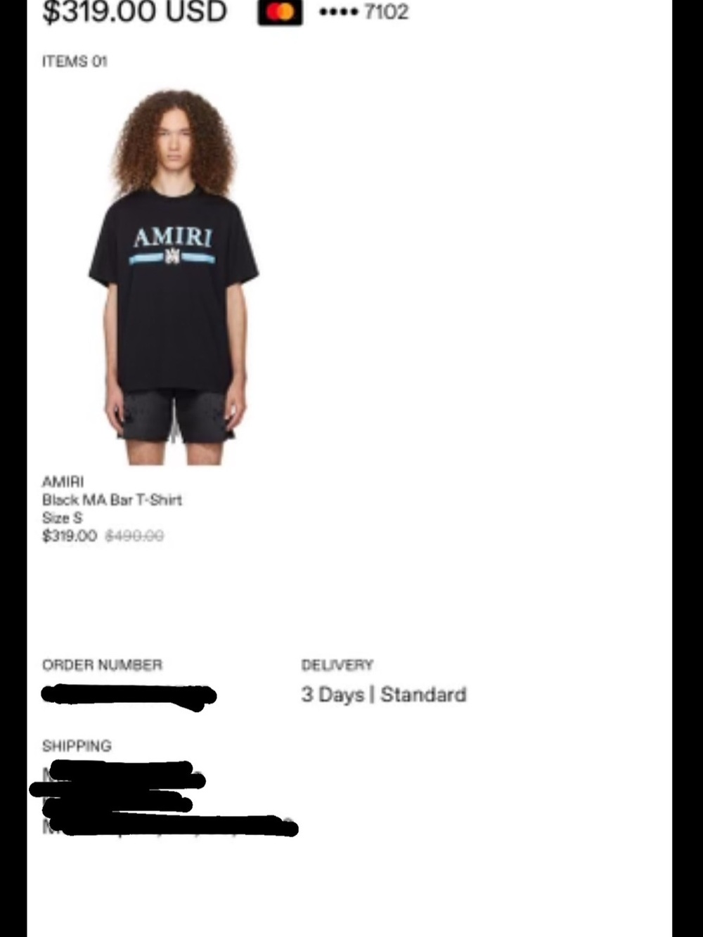 AMIRI White Sneakers with Teal & Navy Accents/ Matching Shirt